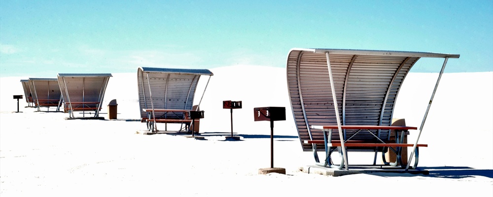Beach? no... desert!  White Sands National Monument